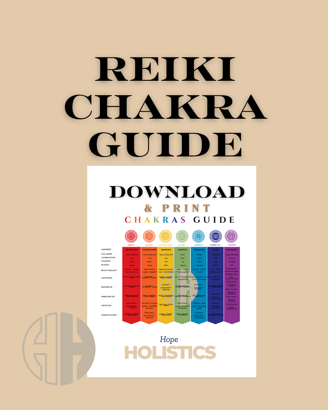 Chakra Healing Guide (Digital Download)