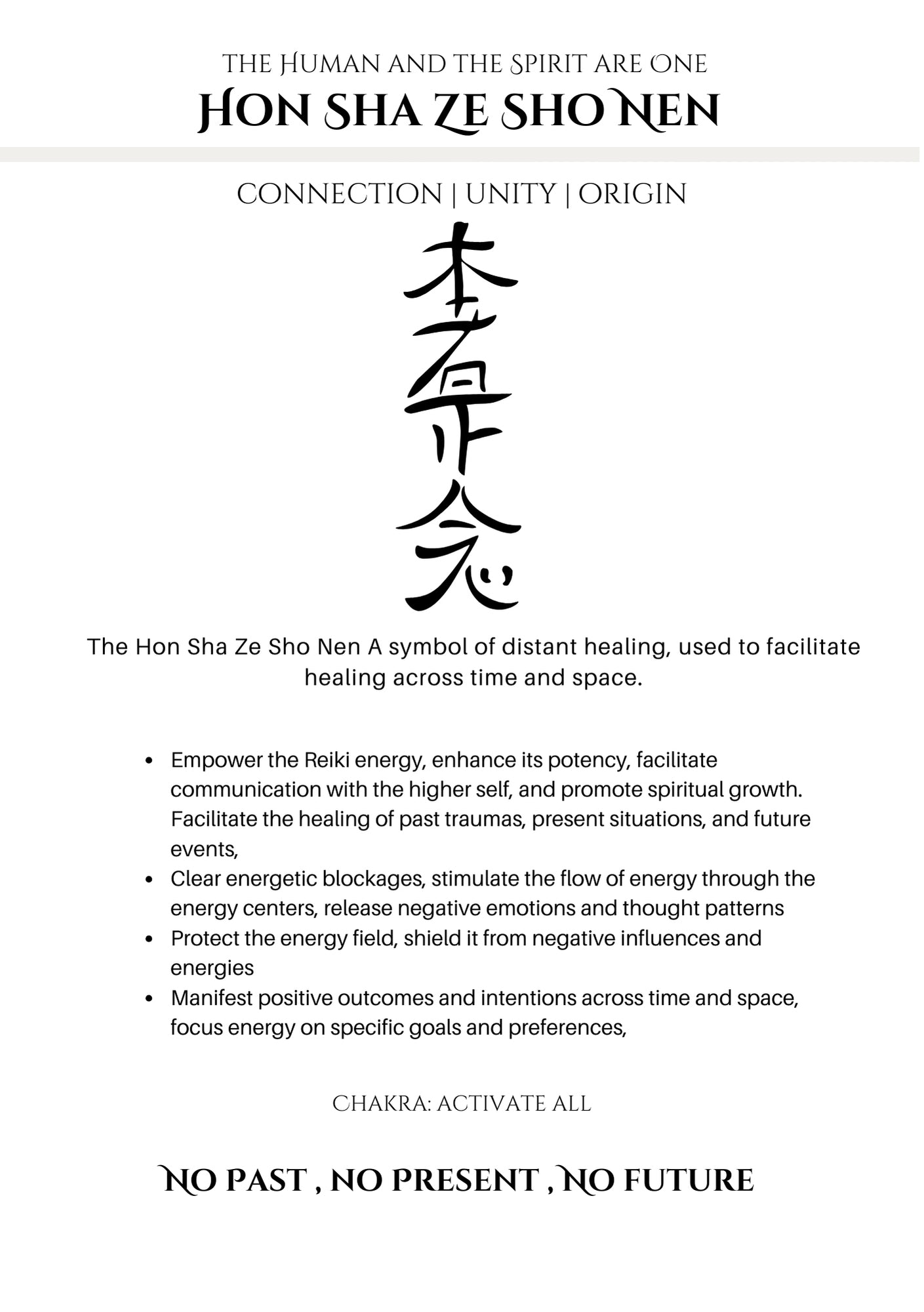 Printable Reiki Symbols โ Cho Ku Rei, Sei Hei Ki, Hon Sha Ze Sho Nen, Dai Ko Myo, and more. Digital download for Reiki energy healing."